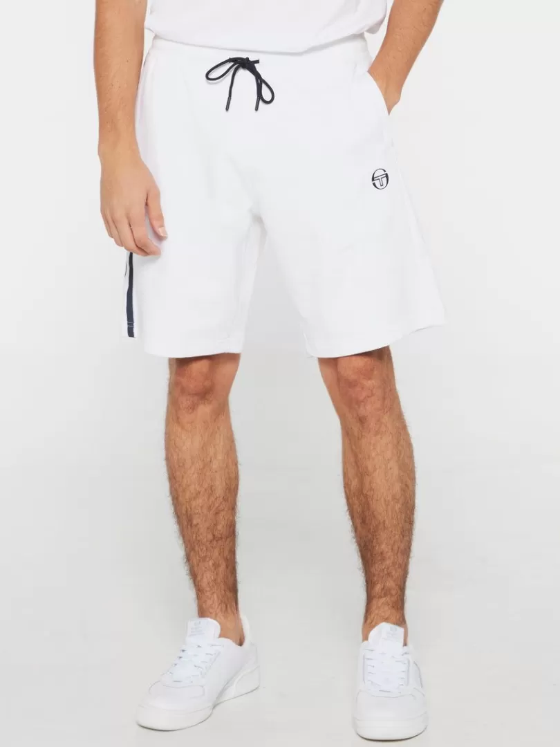 Sergio Tacchini Shorts And Swim>Abbey Shorts- White/ Adrenaline Rush