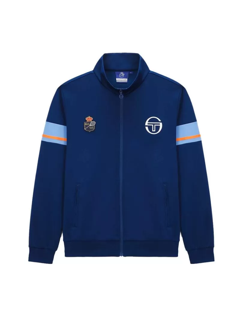 Sergio Tacchini Jackets>Ace Staff Track Jacket- Navy