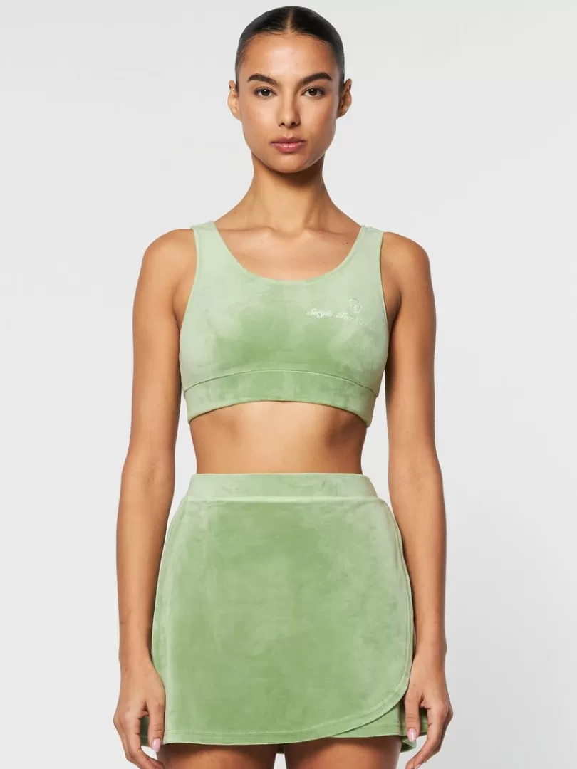 Sergio Tacchini For The Court>Adela Bra- Jade Green