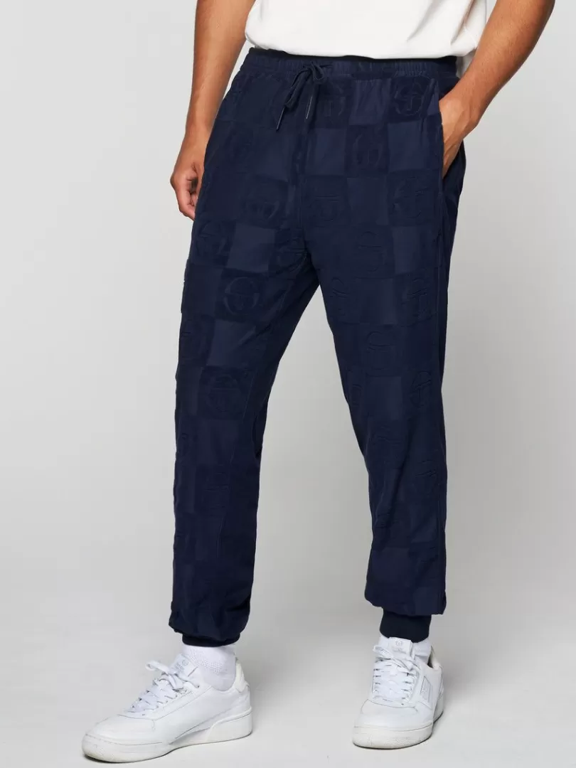 Sergio Tacchini Pants And Sweatpants>Anzio Track Pant- Maritime Blue