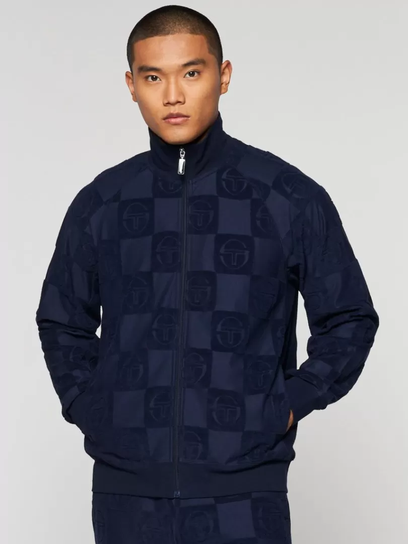 Sergio Tacchini View All>Anzio Zip-Up Track Jacket-Maritime Blue