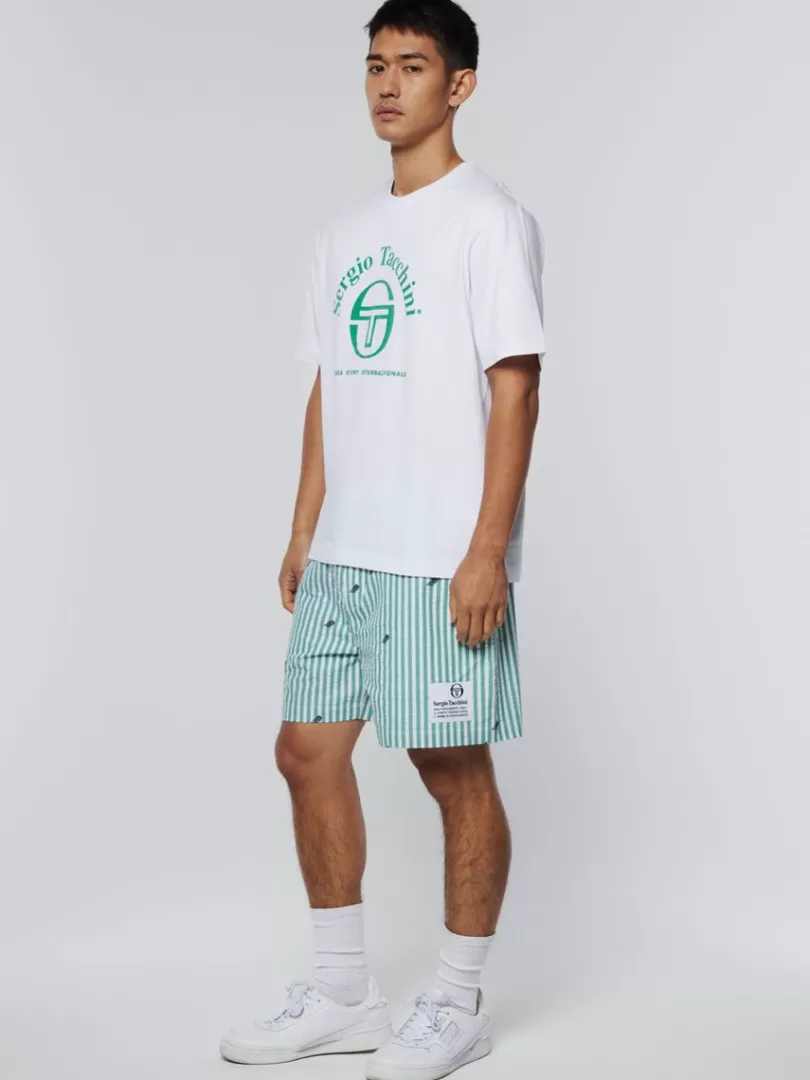 Sergio Tacchini T-Shirts>Arch Type T-Shirt-White