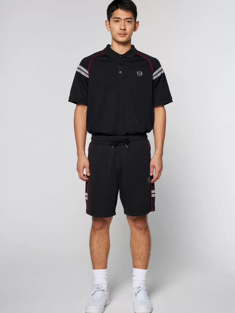 Sergio Tacchini Shorts And Swim>Ascot Track Short- Black