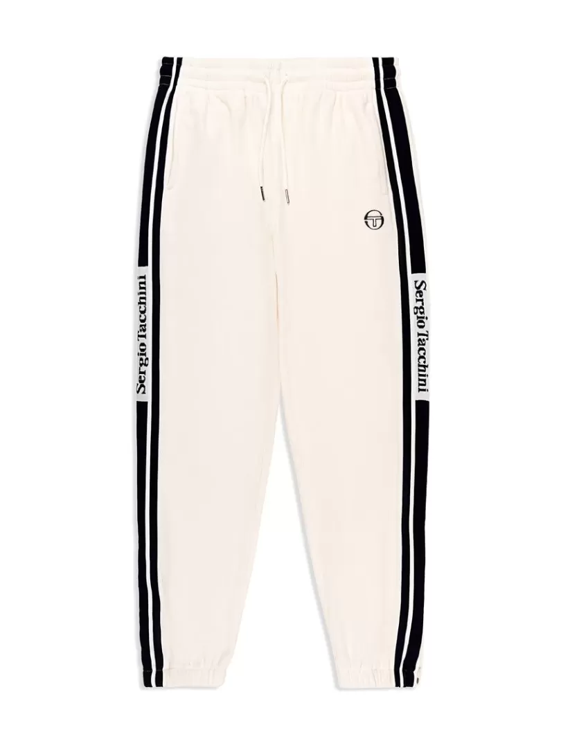 Sergio Tacchini Velour>Atri Velour Track Pant- Gardenia