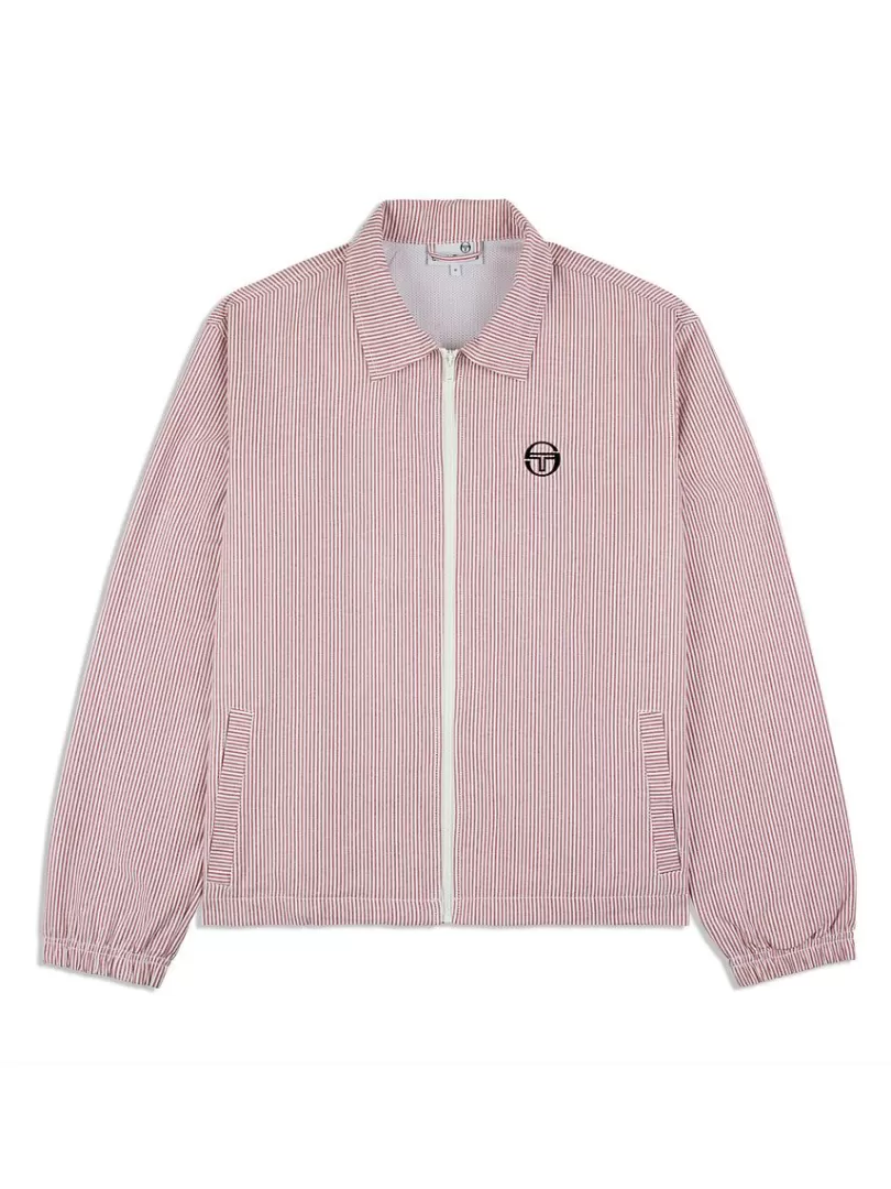 Sergio Tacchini Matching Separates>Benvolio Oxford Jacket- Wild Rose