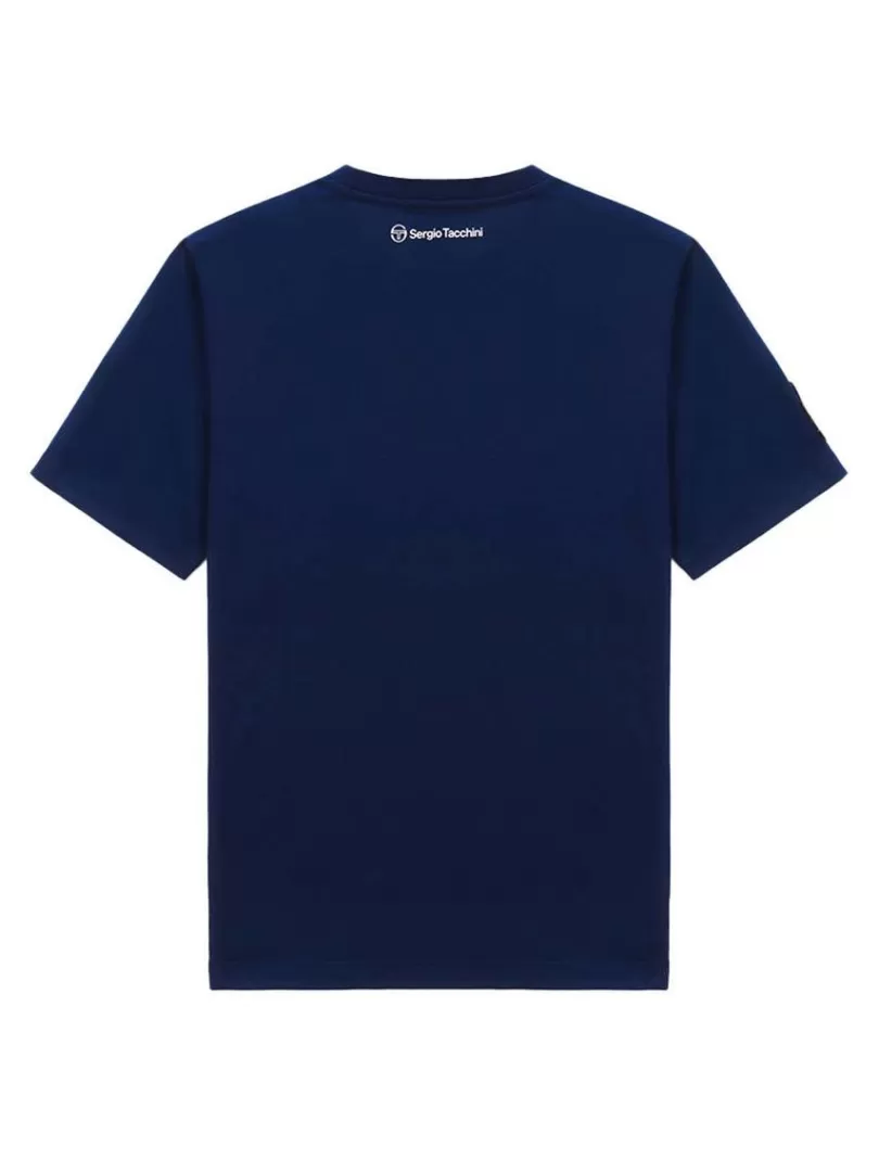 Sergio Tacchini T-Shirts>Bimane Mch T-Shirt- Navy