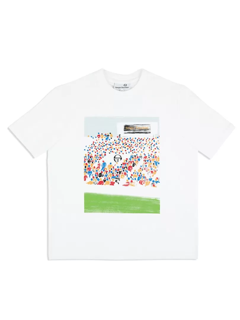 Sergio Tacchini T-Shirts>Carson T-Shirt- White