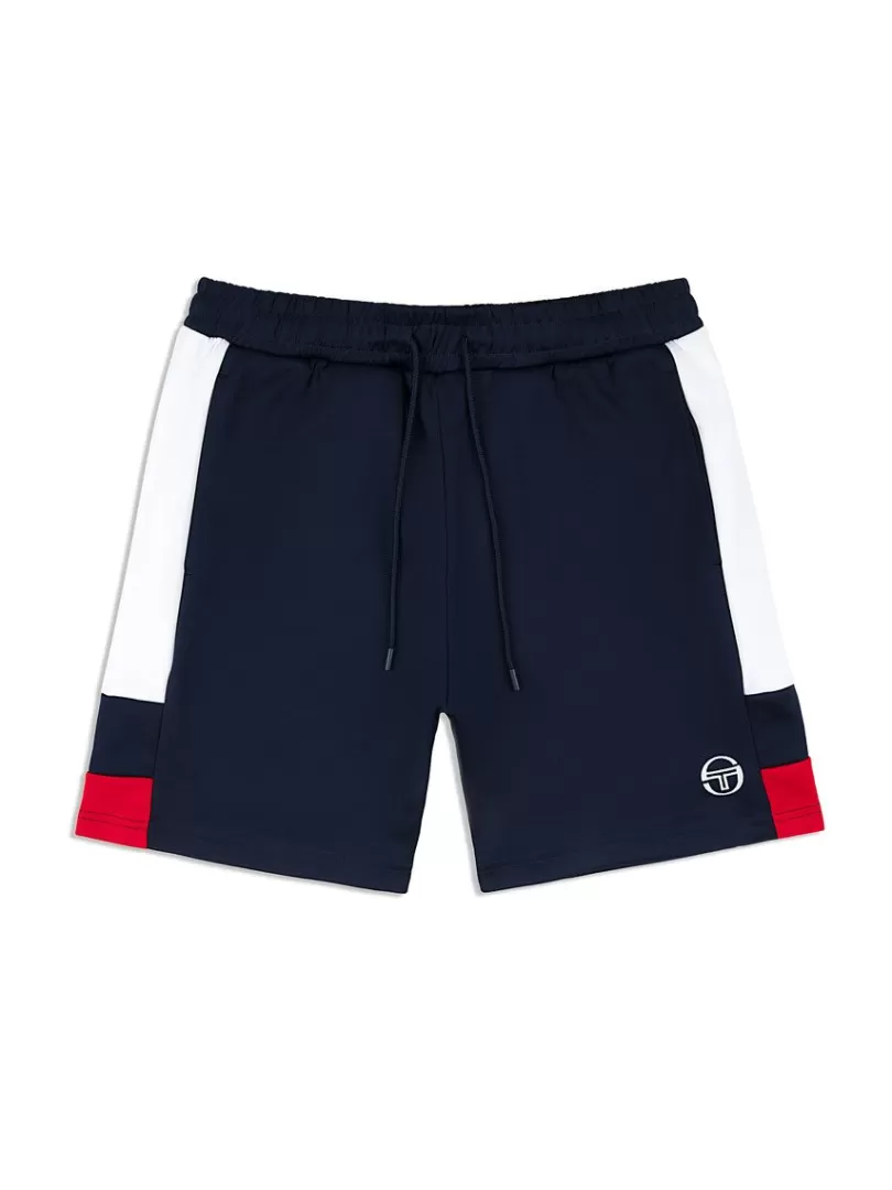 Sergio Tacchini Matching Separates>Cole Shorts- Maritime Blue/ White