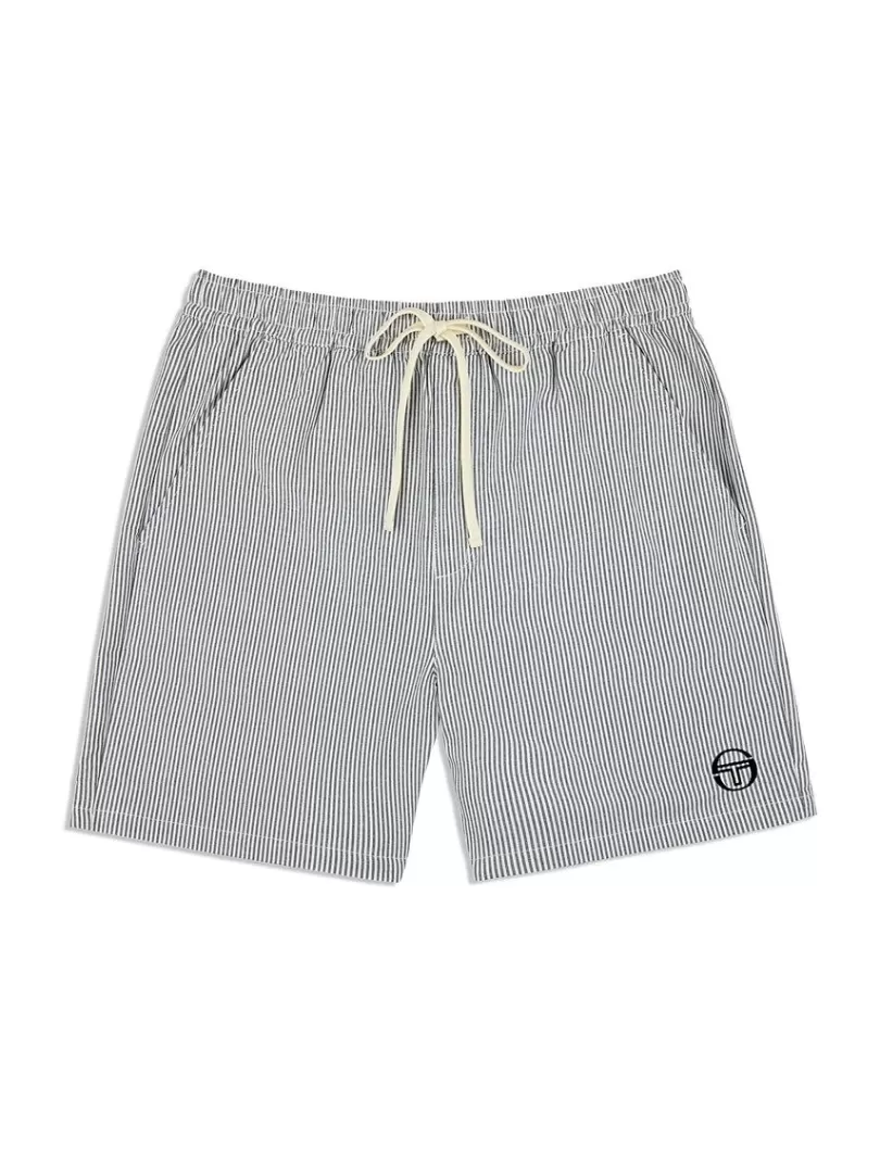 Sergio Tacchini Matching Separates>Cosimo Oxford Shorts- Maritime Blue