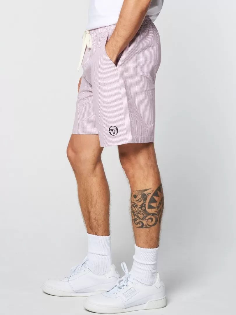 Sergio Tacchini Matching Separates>Cosimo Oxford Shorts- Wild Rose