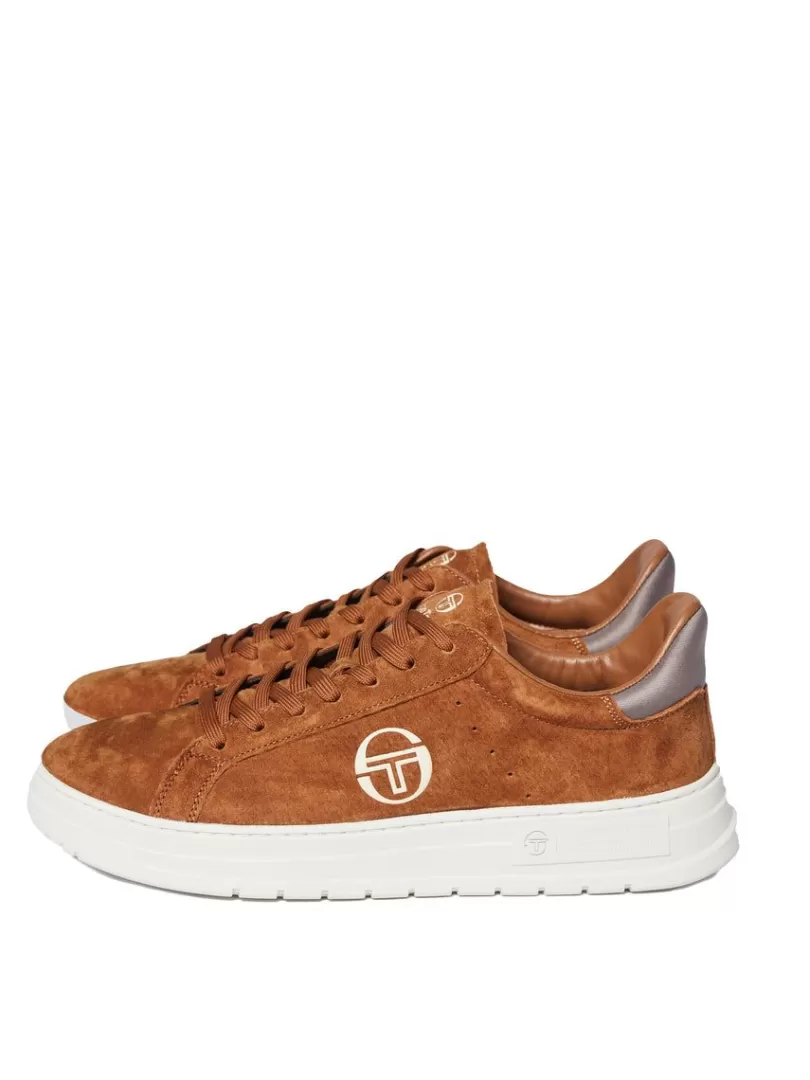 Sergio Tacchini View All>Court Classic Sneaker- Foxtrot/ Tofu/ Falcon