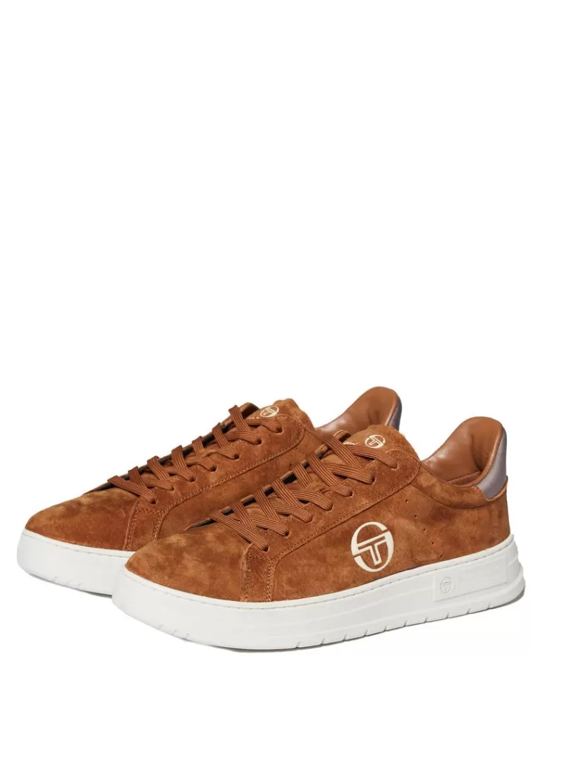 Sergio Tacchini View All>Court Classic Sneaker- Foxtrot/ Tofu/ Falcon