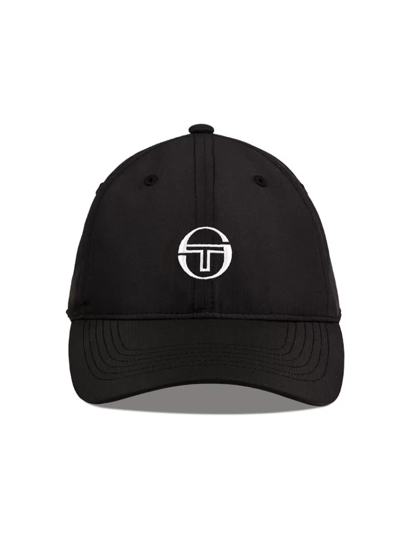 Sergio Tacchini View All>Court Hat- Black Beauty