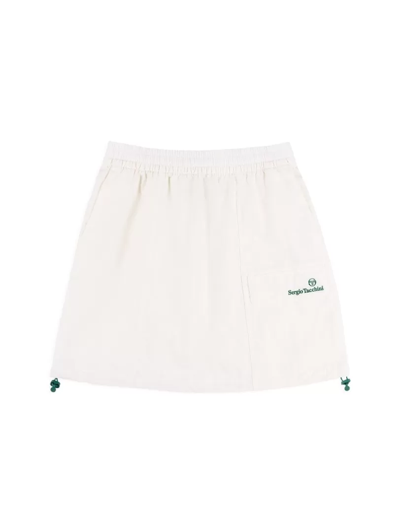 Sergio Tacchini View All>Crew Woven Skirt- Gardenia