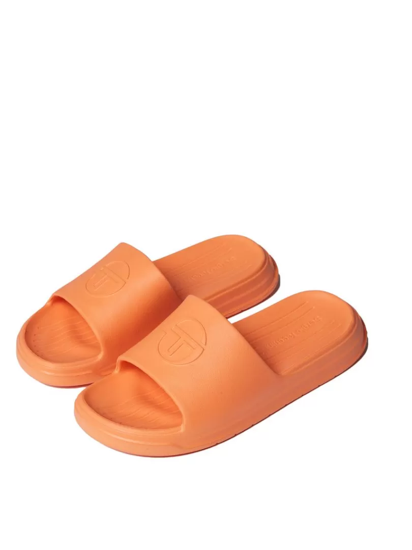 Sergio Tacchini View All>Cup Slide- Tangerine