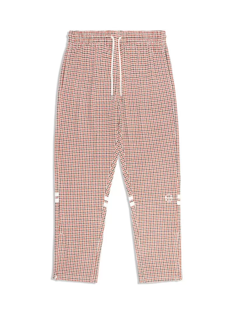 Sergio Tacchini Pants And Sweatpants>Dallas Houndstooth Track Pant- Poinciana