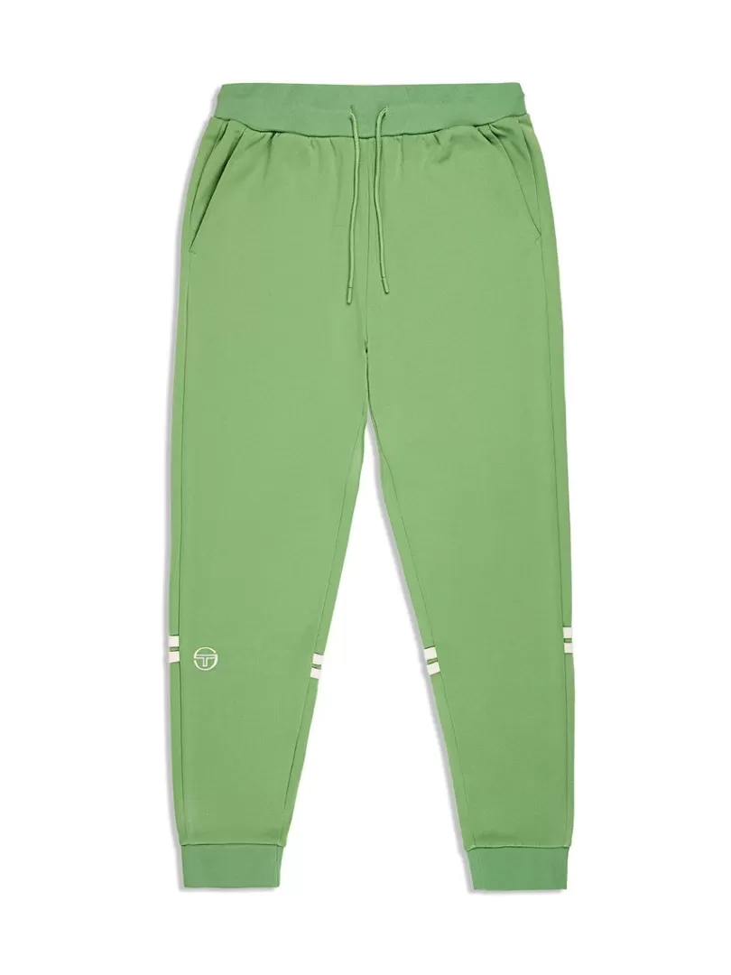 Sergio Tacchini Pants And Sweatpants>Dallas Track Pant Archivio- Jade Green/ Pearl Ivory