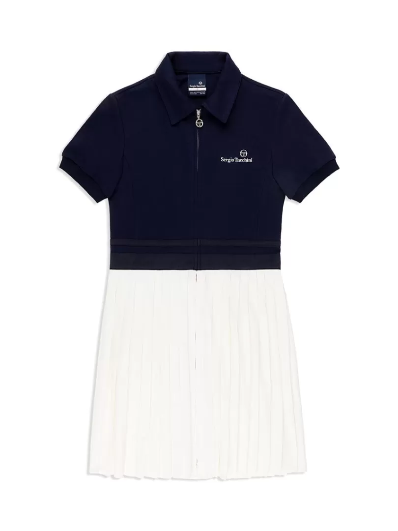 Sergio Tacchini Dresses>Damarindo Dress- Maritime Blue/ White