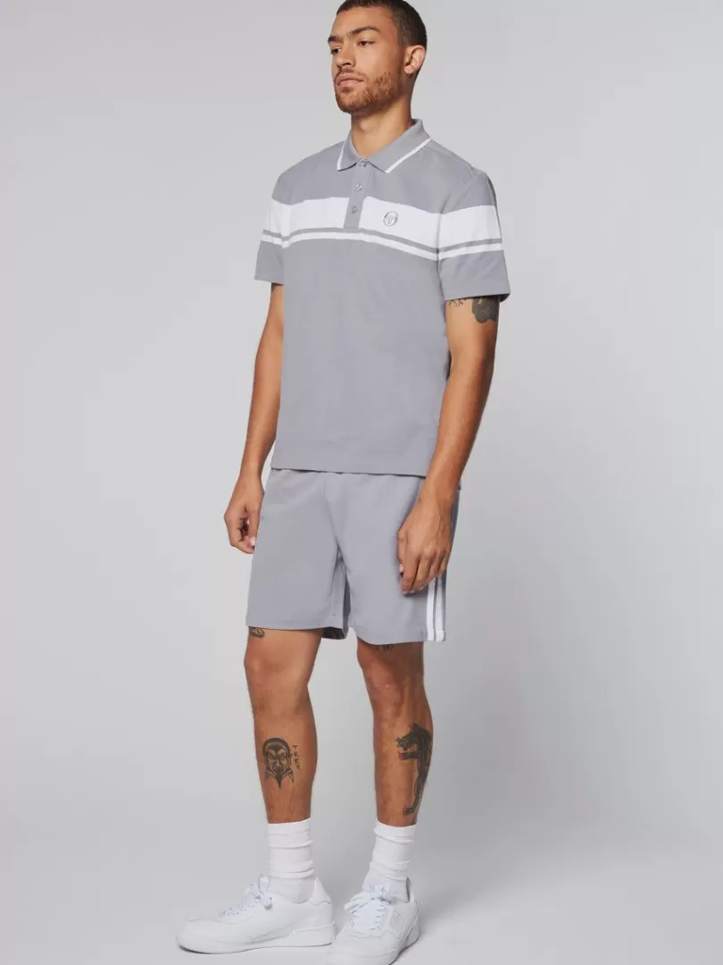 Sergio Tacchini Polos>Damarindo Polo- Sleet/ White