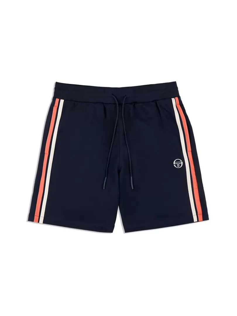 Sergio Tacchini The Essentials>Damarindo Short Archivio- Gardenia/ Maritime Blue