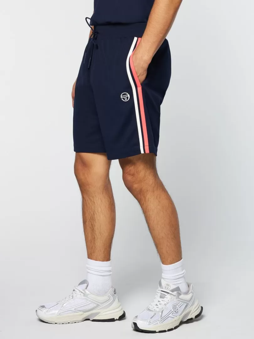 Sergio Tacchini The Essentials>Damarindo Short Archivio- Gardenia/ Maritime Blue