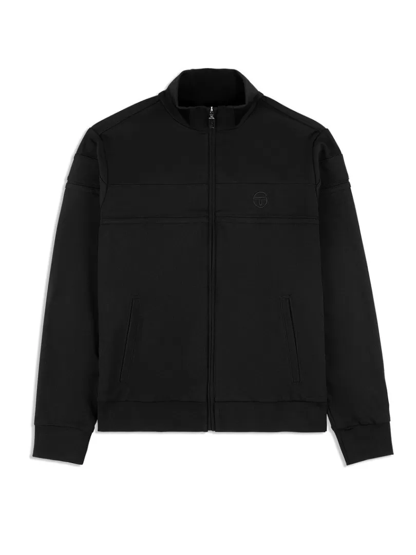 Sergio Tacchini Jackets>Damarindo Track Jacket Archivio- Black/ Black