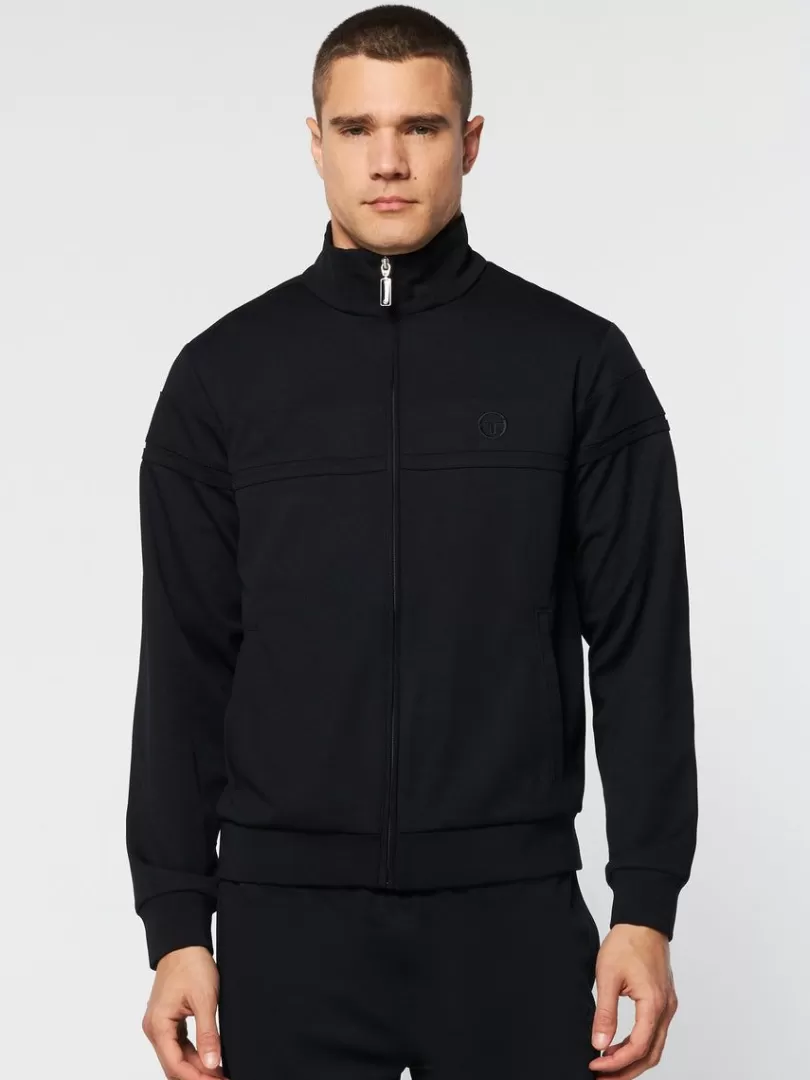 Sergio Tacchini Jackets>Damarindo Track Jacket Archivio- Black/ Black