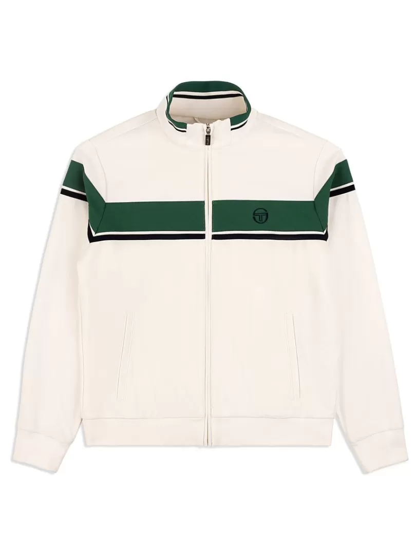 Sergio Tacchini Jackets>Damarindo Track Jacket Archivio-Gardenia