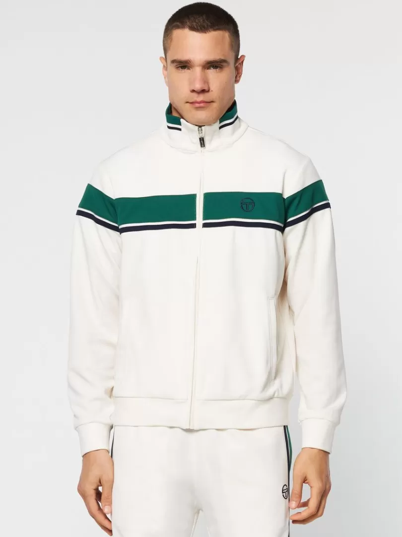 Sergio Tacchini Jackets>Damarindo Track Jacket Archivio-Gardenia