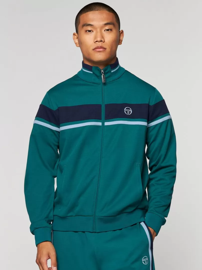 Sergio Tacchini Jackets>Damarindo Track Jacket- Pacific