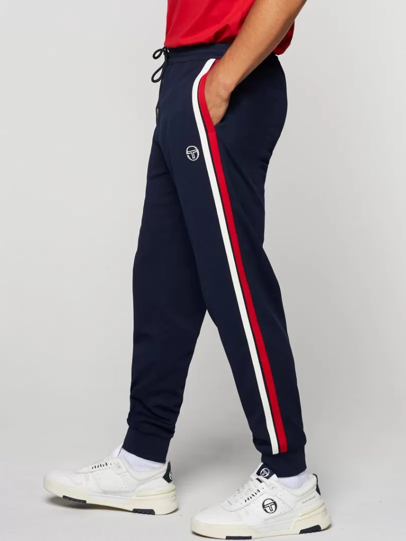 Sergio Tacchini Pants And Sweatpants>Damarindo Track Pant- Maritime Blue