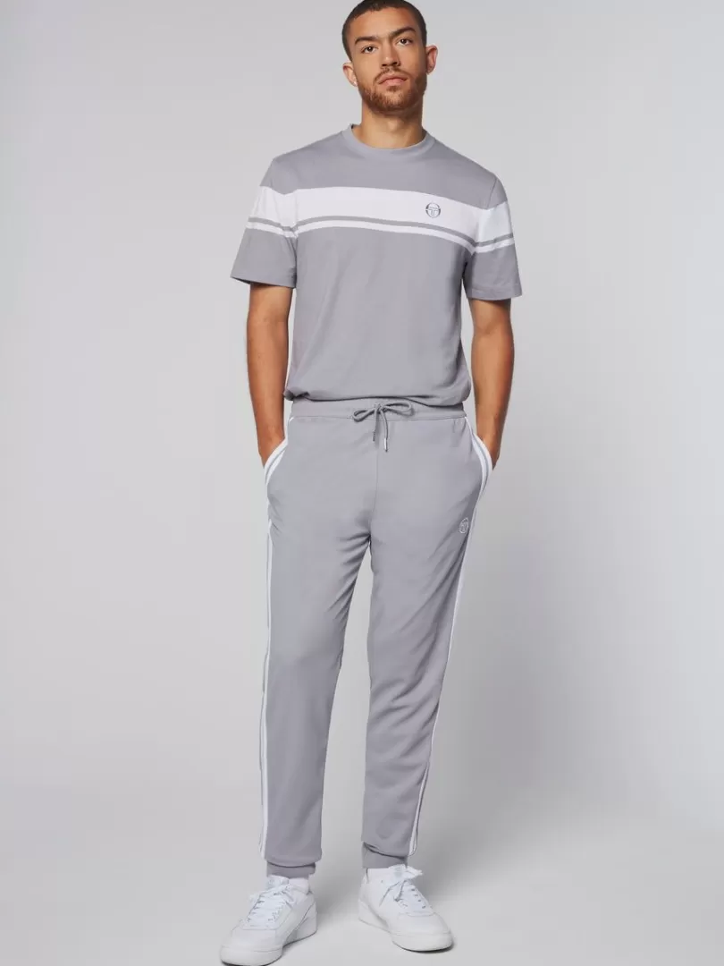 Sergio Tacchini Pants And Sweatpants>Damarindo Track Pant- Sleet/ White