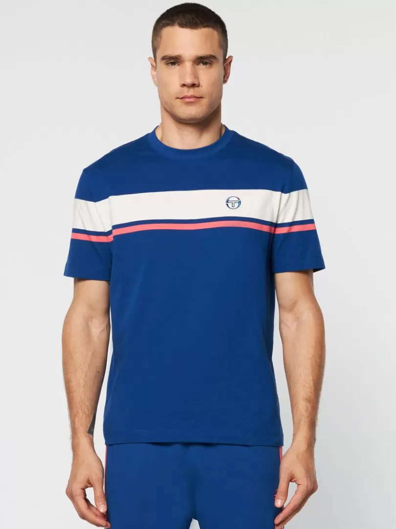 Sergio Tacchini The Essentials>Damarindo T-Shirt Archivio- Limoges