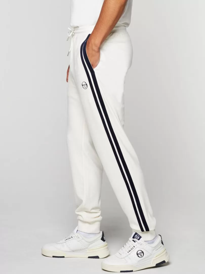 Sergio Tacchini Pants And Sweatpants>Damarindo Velour Track Pant- Gardenia