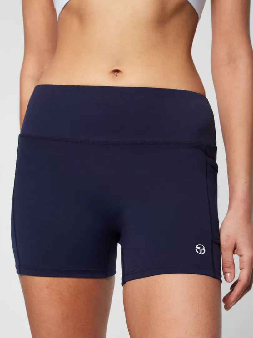 Sergio Tacchini View All>Elisa Tennis Short- Maritime Blue