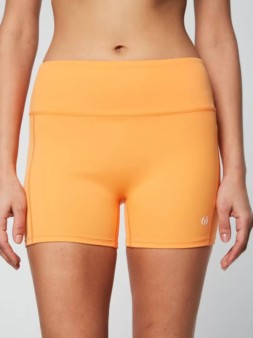 Sergio Tacchini For The Court>Elisa Tennis Short- Tangerine