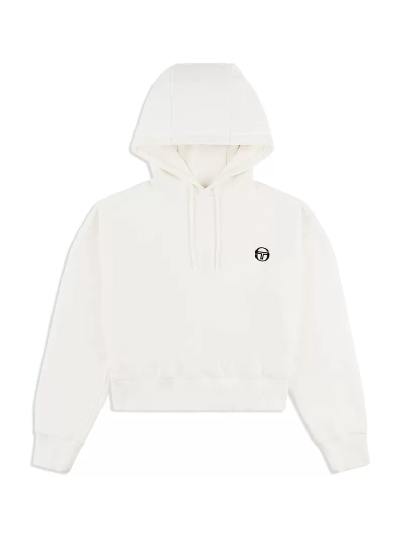 Sergio Tacchini For The Court>Errani Hoodie- Gardenia