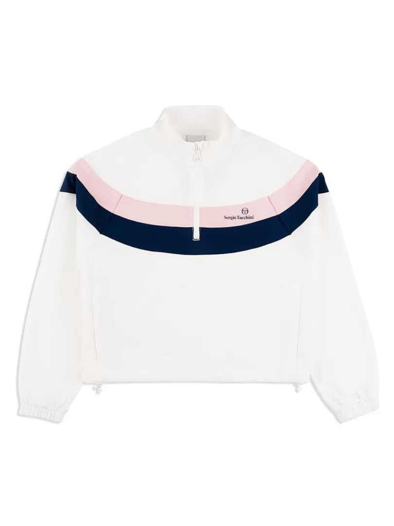 Sergio Tacchini For The Court>Fohn Track Jacket- Gardenia