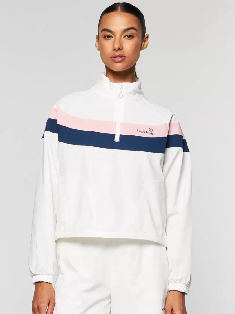 Sergio Tacchini For The Court>Fohn Track Jacket- Gardenia