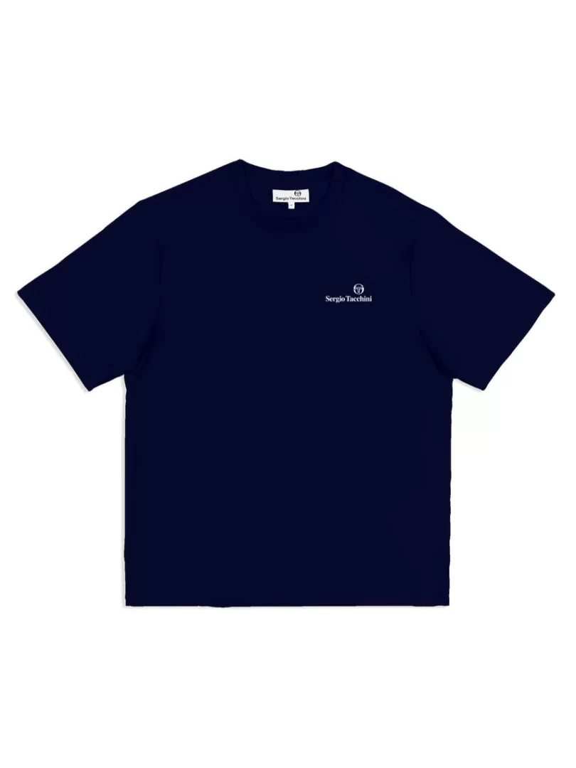 Sergio Tacchini The Essentials>Foro T-Shirt- Maritime Blue