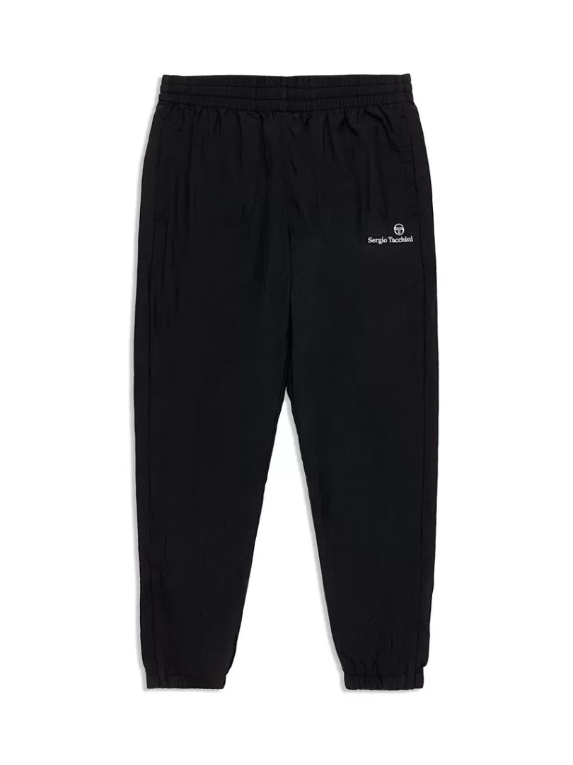 Sergio Tacchini Pants And Sweatpants>Gallone Velour Track Pant- Black Beauty