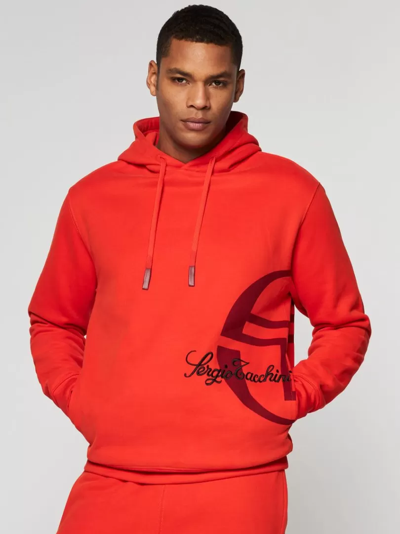 Sergio Tacchini Sweatshirts And Hoodies>Garcon Hoodie- Poinciana