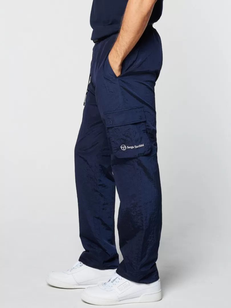 Sergio Tacchini Pants And Sweatpants>Gavino Cargo Pant- Maritime Blue