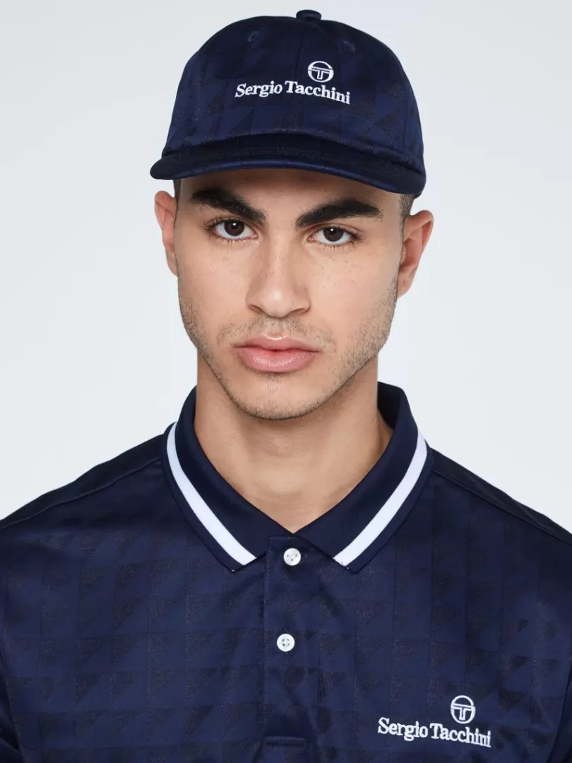 Sergio Tacchini View All>Geo Cap-Maritime Blue