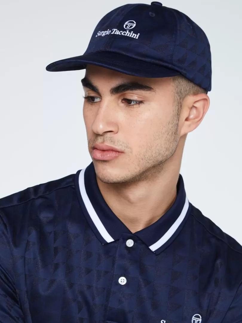 Sergio Tacchini View All>Geo Cap-Maritime Blue