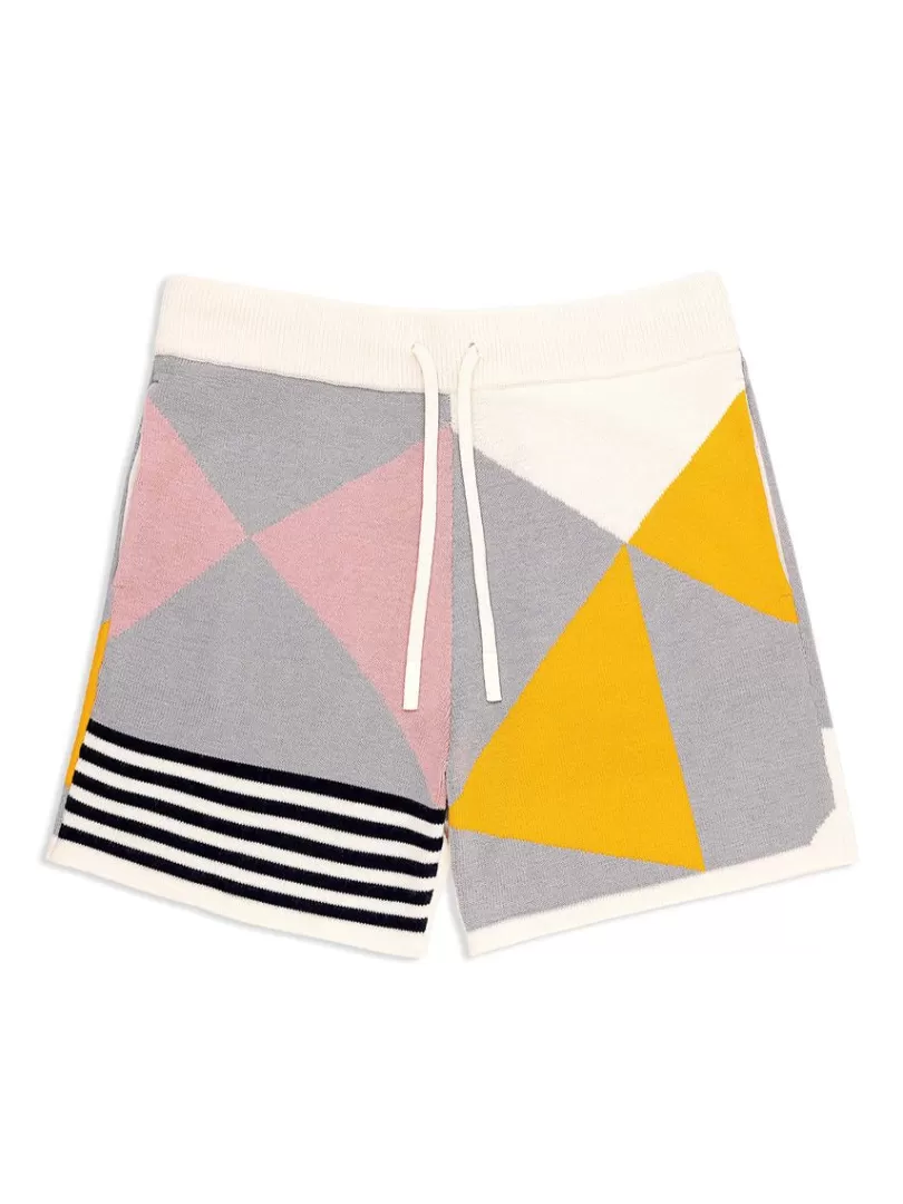 Sergio Tacchini Shorts And Swim>Geo Knit Short- Multi