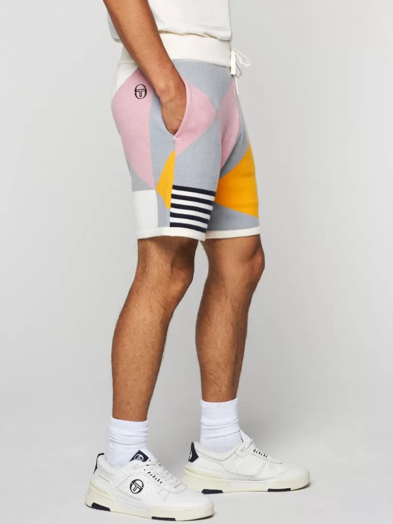 Sergio Tacchini Knitwear>Geo Knit Short- Multi