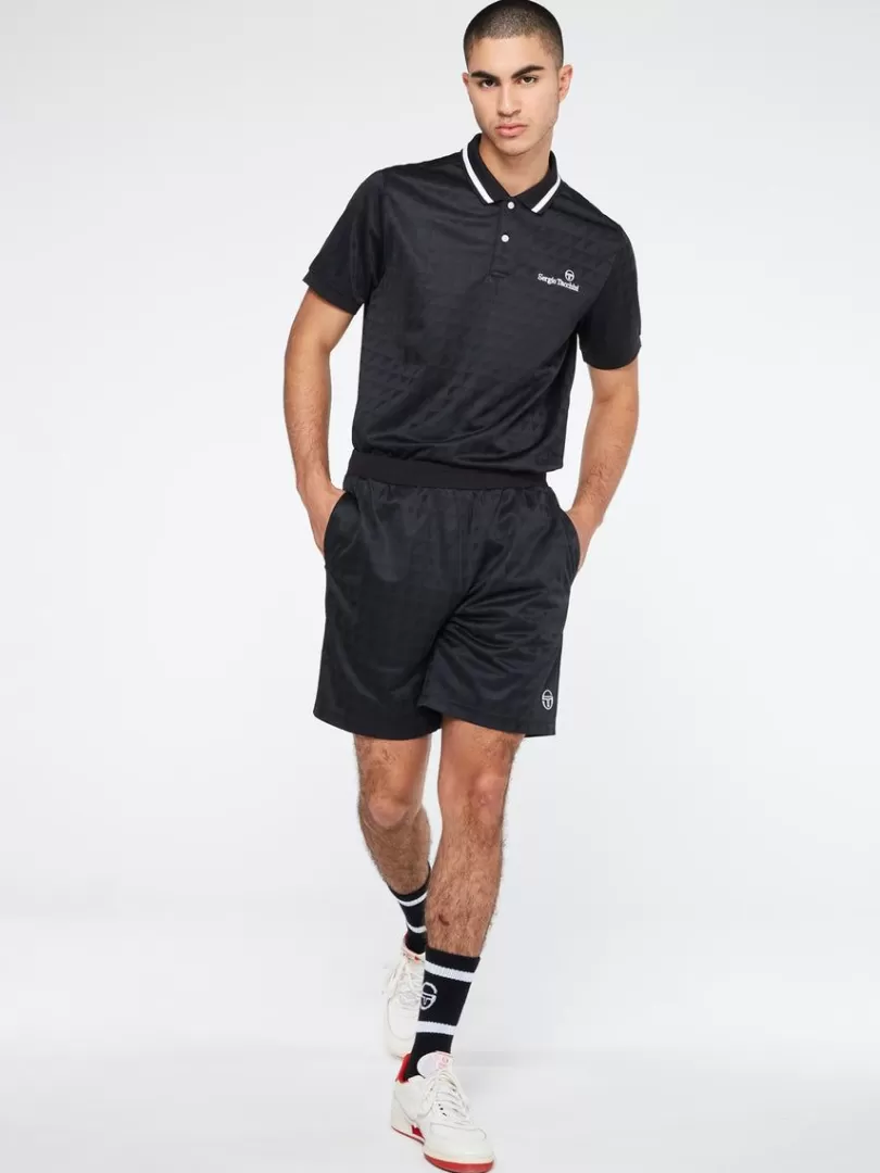 Sergio Tacchini Shorts And Swim>Geo Short-Black