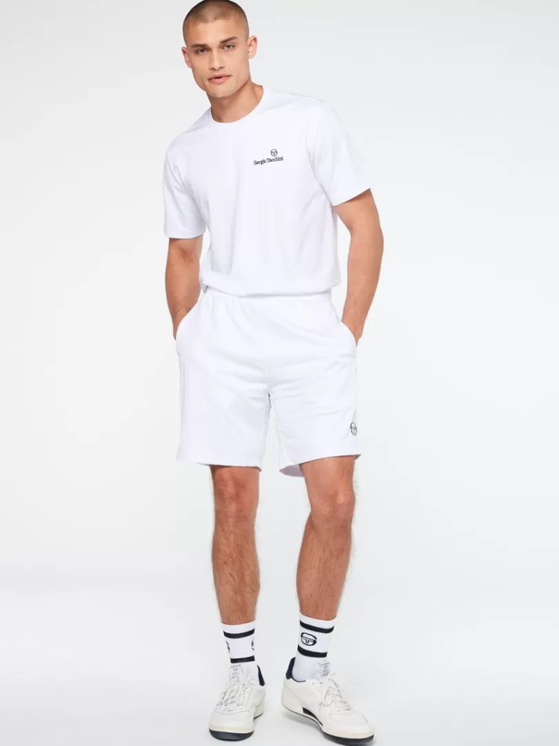 Sergio Tacchini Shorts And Swim>Geo Short-White