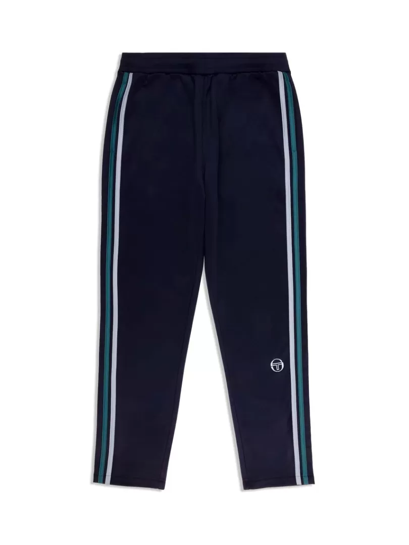 Sergio Tacchini Pants And Sweatpants>Ghibli Track Pant- Maritime Blue/ Gardenia